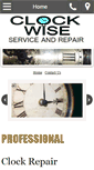 Mobile Screenshot of clockserviceandrepairs.com